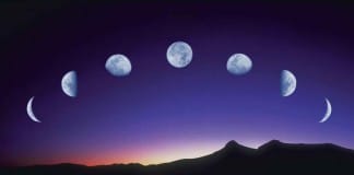 A lua
