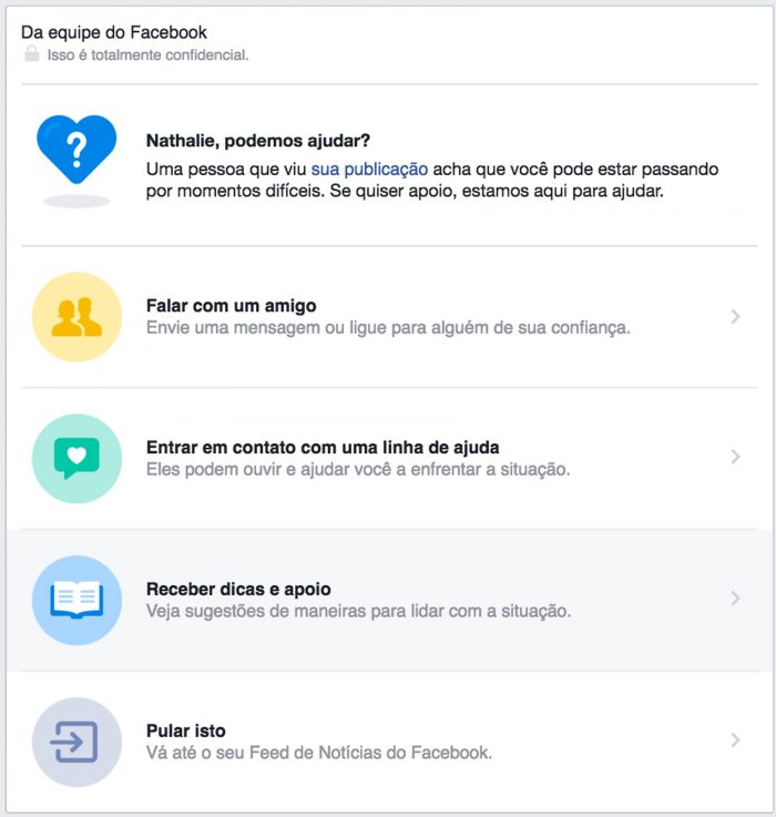 fasdapsicanalise.com.br - Facebook lança ferramenta de prevenção ao suicídio