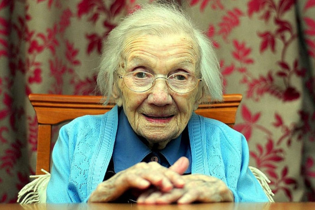 EVITAR OS HOMENS: ESTE É O CONSELHO DE UMA MULHER DE 109 ANOS PARA VIVER MAIS