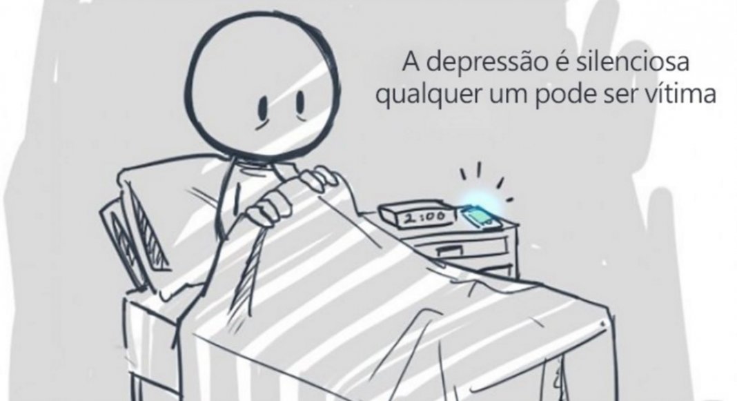 10 Ilustrações que mostram como é a vida de uma pessoa com depressão