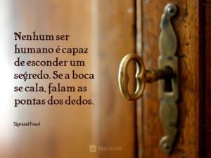 15 Frases de Freud que te obrigam a pensar sobre você mesmo fasdapsicanalise.com.br - 15 Frases de Freud que te obrigam a pensar sobre você mesmo