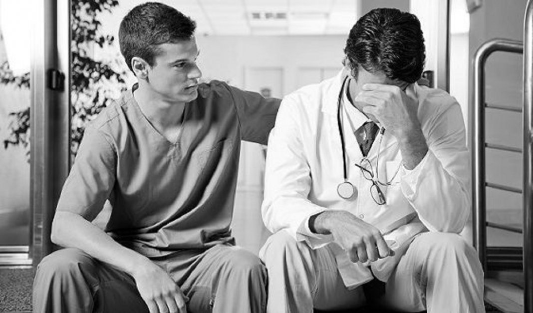 O médico de luto