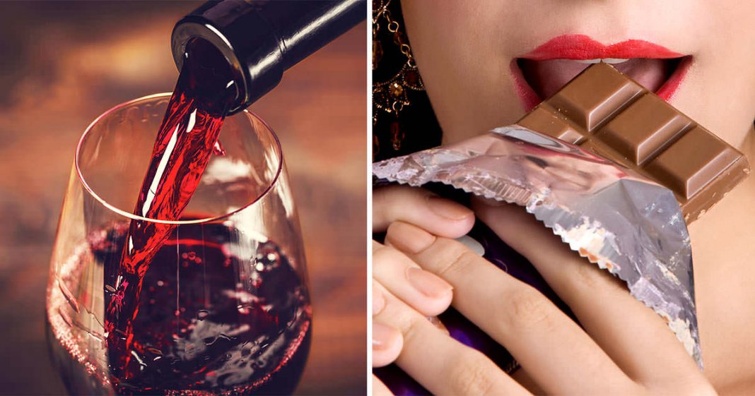 Chocolate e vinho tinto ajudam a combater rugas e manter a pele jovem, dizem cientistas