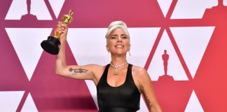 “Temos que cuidar uns dos outros” diz Lady Gaga, ganhadora do Oscar 2019