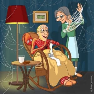 Artista cria série hilária de ilustrações que mostra como seriam os personagens se eles envelhecessem fasdapsicanalise.com.br - Artista cria série hilária de ilustrações que mostra como seriam os personagens se eles envelhecessem