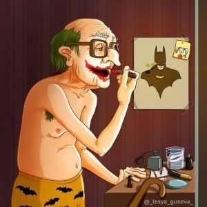 Artista cria série hilária de ilustrações que mostra como seriam os personagens se eles envelhecessem fasdapsicanalise.com.br - Artista cria série hilária de ilustrações que mostra como seriam os personagens se eles envelhecessem