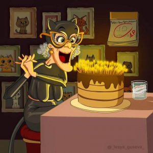 Artista cria série hilária de ilustrações que mostra como seriam os personagens se eles envelhecessem fasdapsicanalise.com.br - Artista cria série hilária de ilustrações que mostra como seriam os personagens se eles envelhecessem