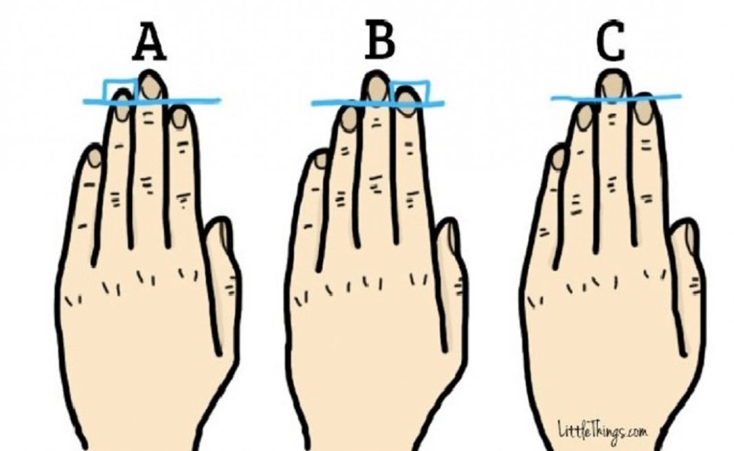 Seu dedo anelar é mais longo do que o dedo indicador? Aqui está o significado!