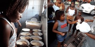 Menina pede para distribuir quentinhas a moradores de rua no seu aniversário de 8 anos