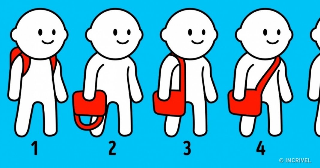 Teste Psicológico: Como você carrega sua bolsa?
