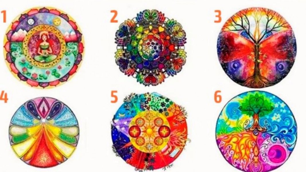 mandala Escolha uma dessas mandalas e você saberá que tipo de personalidade você tem