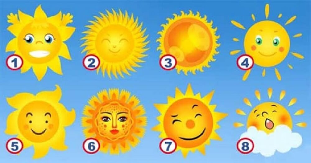 TESTE: O sol que você escolher definirá a melhor característica da sua personalidade