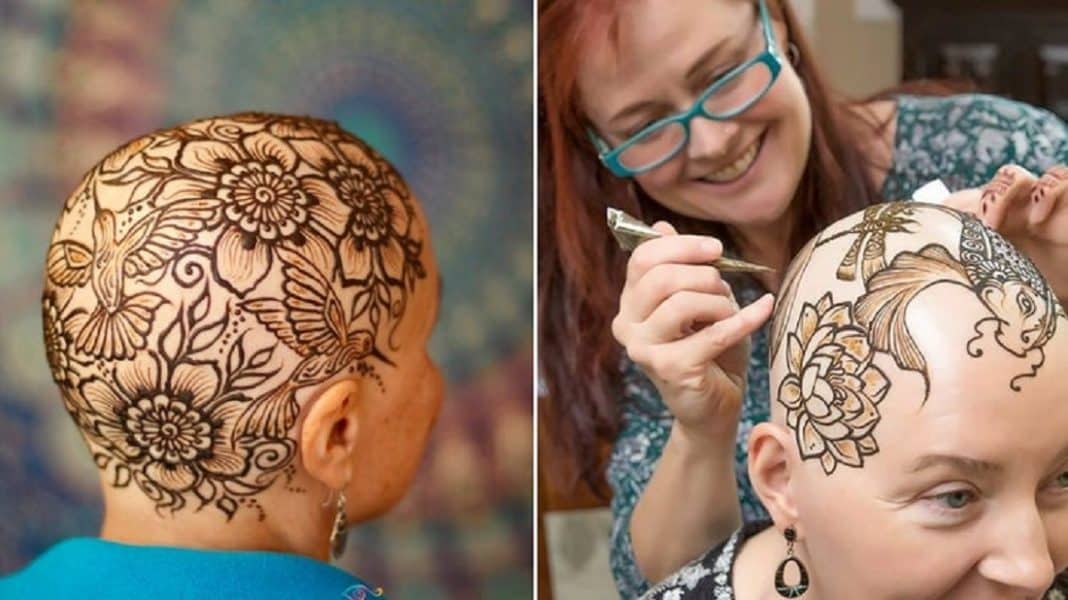Esta artista cria “coroas de hena” para mulheres com câncer