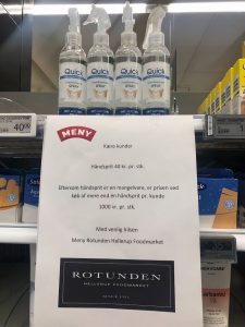 fasdapsicanalise.com.br - Supermercado dinamarquês cria “truque” para evitar que clientes estoquem álcool em gel
