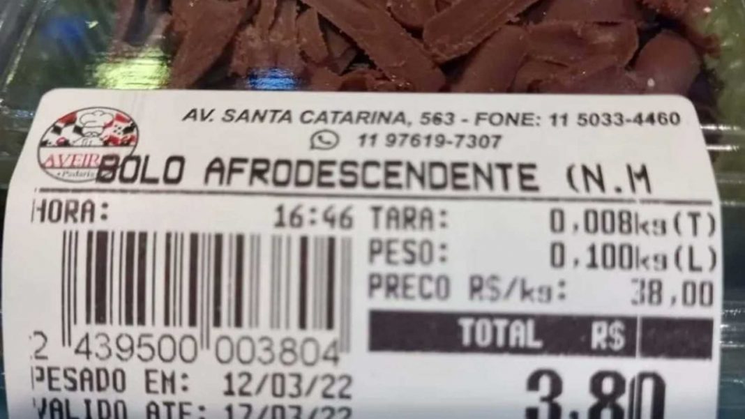 Padaria de São Paulo muda nome de bolo “nega maluca” para “afrodescendente”